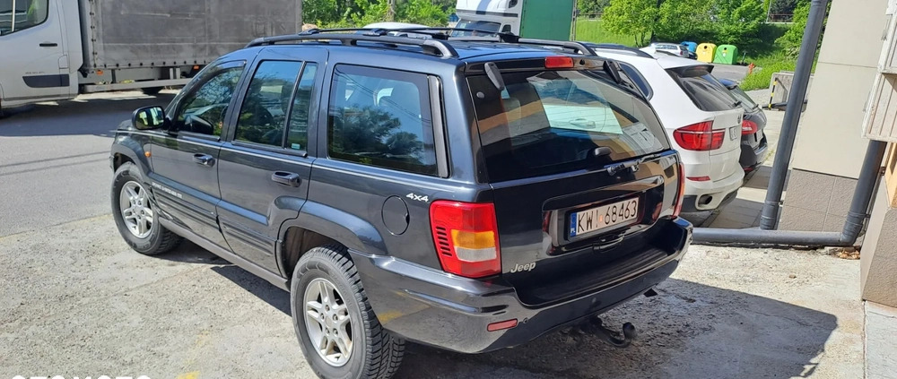 Jeep Grand Cherokee cena 24600 przebieg: 318000, rok produkcji 1999 z Kraków małe 352